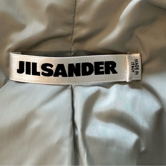 Jil Sander Cotton Jacket Size 34 (US 2) Hidden Snap Closure with Pockets - Picture 10 of 15